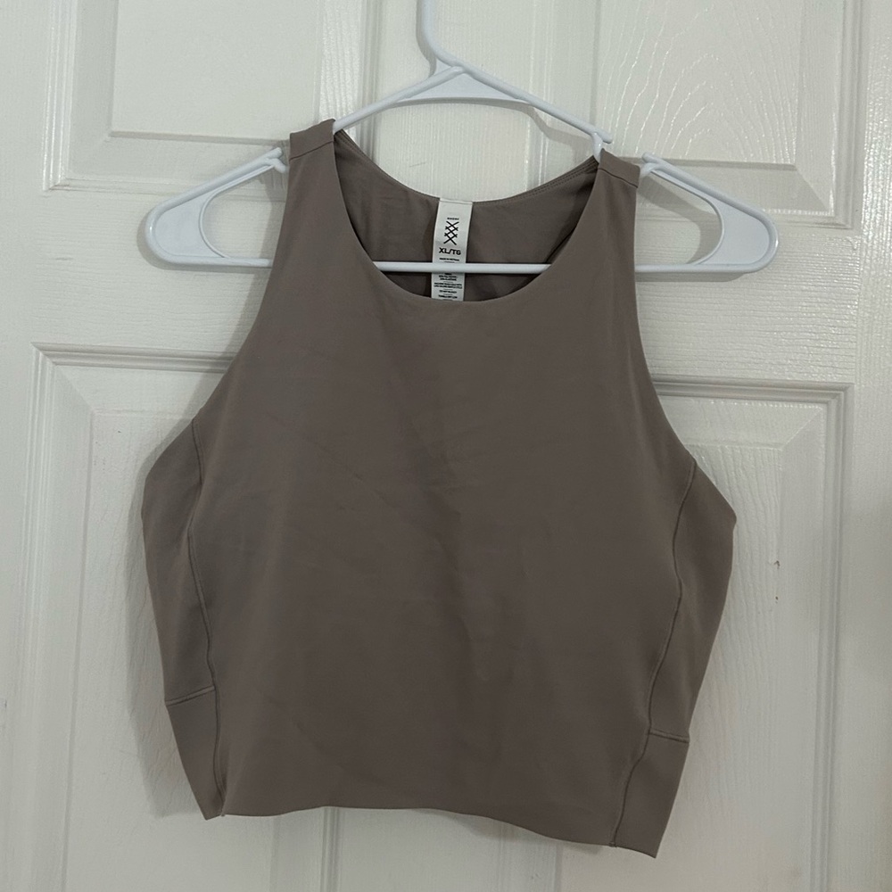 RHONE Women's Taupe Tank Top Sz XL